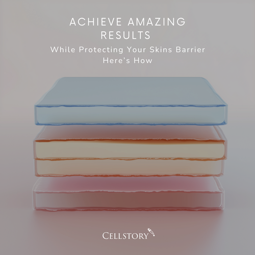 How Cellstory achieves OPTIMAL RESULTS without Compromising the skin barrier in the process.